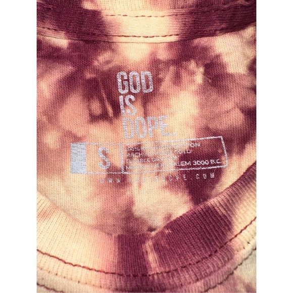 God Is Dope Bleached Tee - Picture 4 of 4